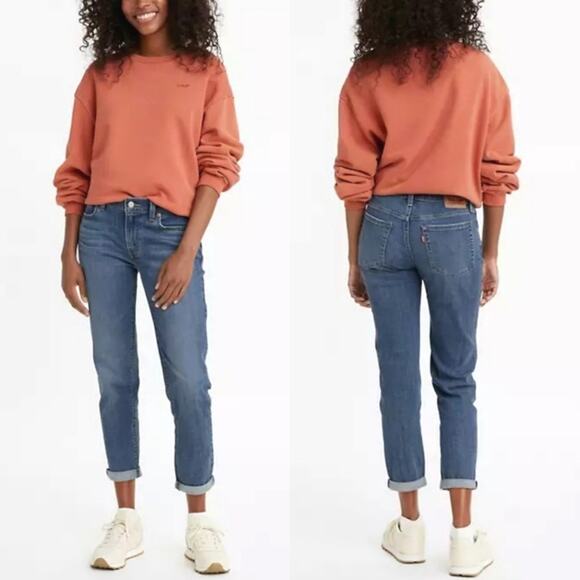 Levi's Denim - Levi's Boyfriend Mid Rise Women's Jeans Medium Wash Size 27